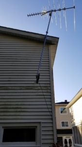 DIY Outdoor antenna installation