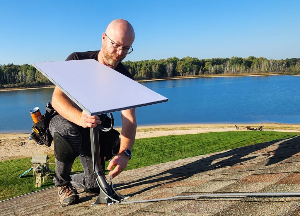 Starlink Gen 3 Dish Installation