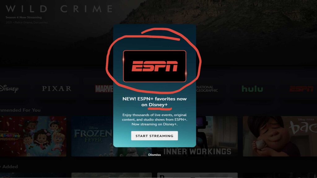 Disney+ Adds ESPN+