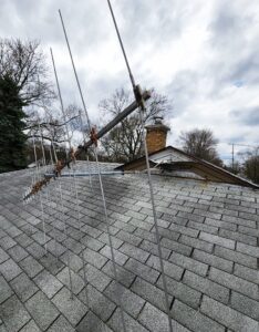 Broken and Old Antenna