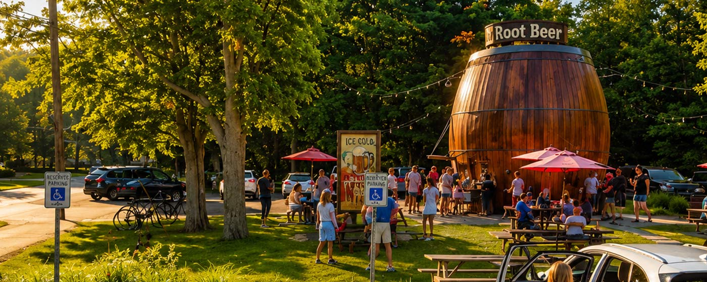 Antenna Services Douglas Michigan Root Beer Barrel