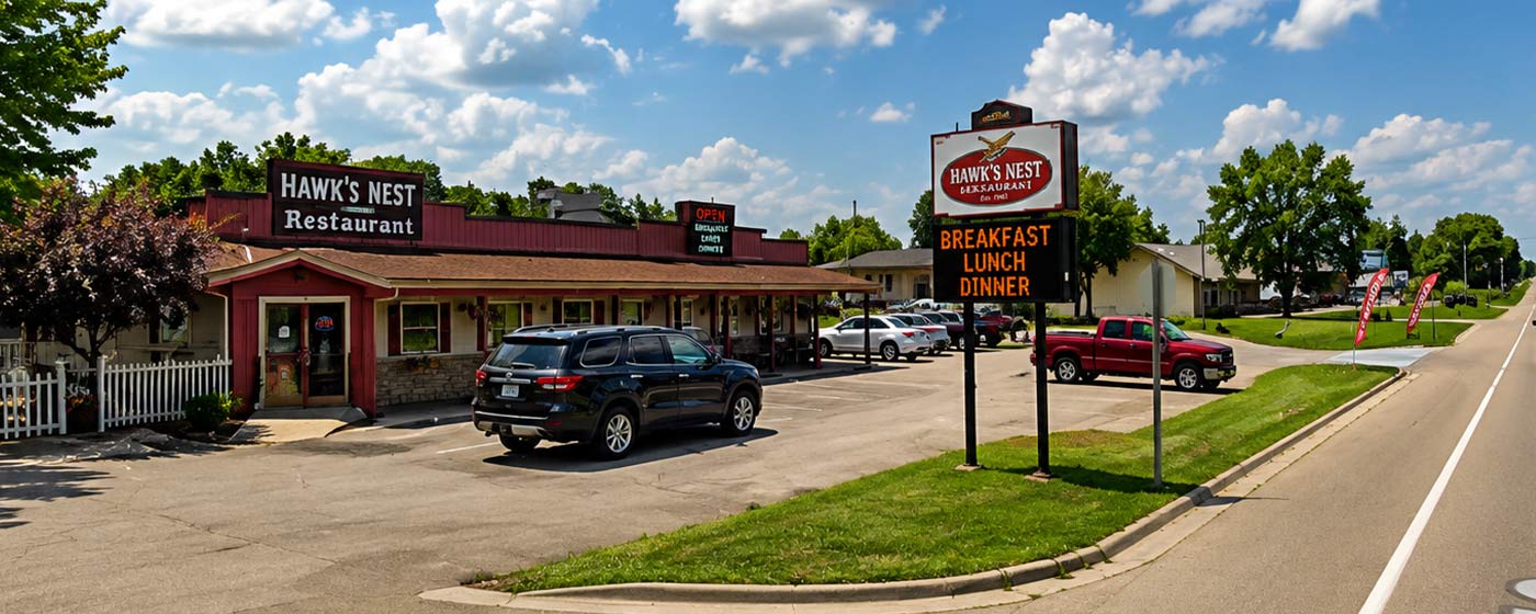Antenna Services Hamilton Michigan Hawks Nest Family Restaurant