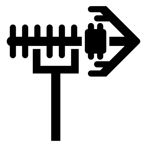 TV Antenna Icon by By Febrian Hidayat